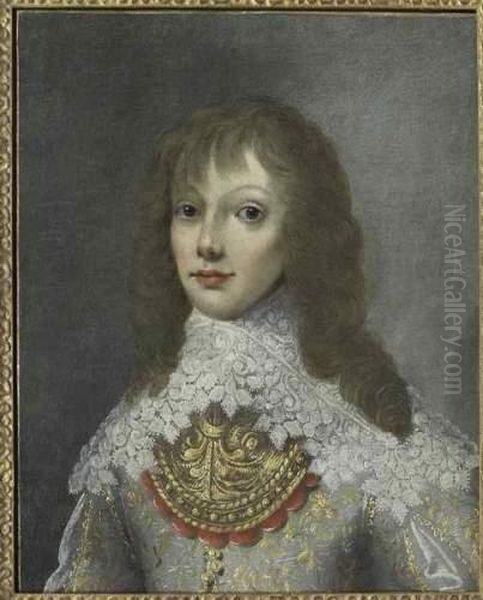 Portrait Presume De Charles Iiie, Fils De Nicolas De Baignart
Et De Demoiselle Marie De Moncy. - view 1