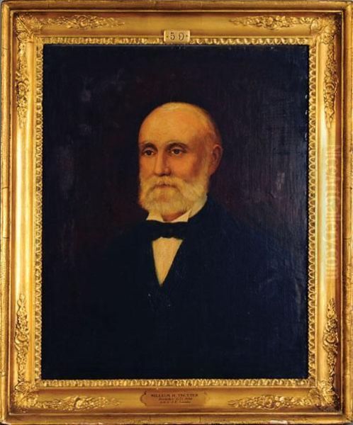 Canvas Portrait Of William H.trotter,director Of The Insurance Company Of North America, - view 1