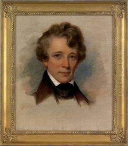 Portrait Of Artist Russell Smith by James Reid Lambdin