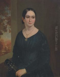 Portrait Of A Woman by James Reid Lambdin