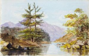 Including The Thames Near London, William Rogers, Eastern Townships, Fred Hammond, Rahaw, George Burrell - London Ontario, William Marshall, 1000 Islands St Lawrence, Clock Lighthouse, Dundas - Onatario, Holy Loch, Tantallon Castle And Bass Rock - Sco by William Busbe Lambe