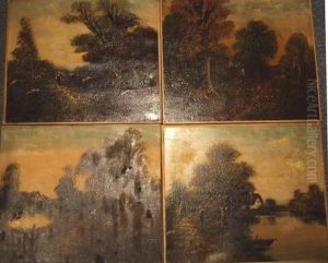 Paysages by Antoine Eugene Lambert