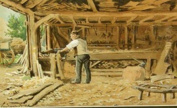 Inside The Wheelwright's Shop - view 1