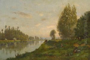 Flusslandschaft Flusslandschaft