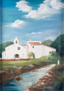 Ermita Junto Al Rio by James Lambert Junior