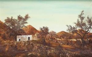 Paisaje Con Una Casa by James Lambert Junior