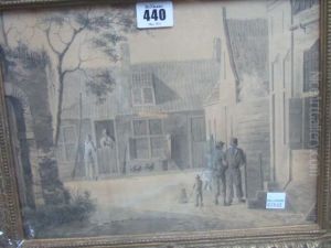 Street Scene by Gerrit Lamberts