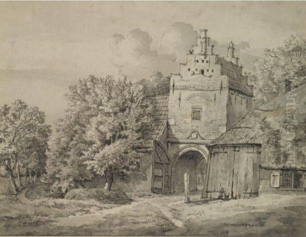 A View Of A Ridderhofstad - view 1