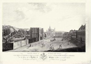 Angel Hill In St. Edmund's Bury by Peter Spendelowe Lamborne