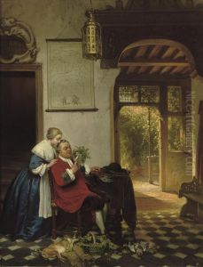 Reading The Letter by Arie Johannes Lamme
