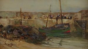 An Angus Harbour by William Bradley Lamond