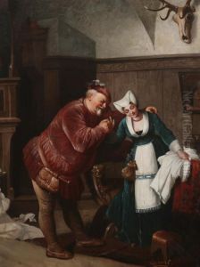 The Flirtation by Thomas Reynolds Lamont