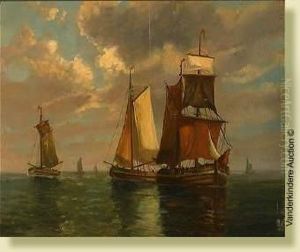 Marine by Alphonse Lamotte