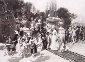 Die Hofische Hochzeit by Alphonse Lamotte