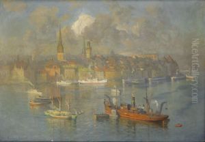 Utsikt Over Gamla Stan Fran Soder - Stockholm