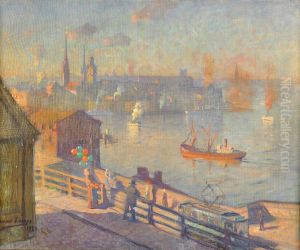 Utsikt Mot Gamla Stan - Stockholm Utsikt Mot Gamla Stan - Stockholm