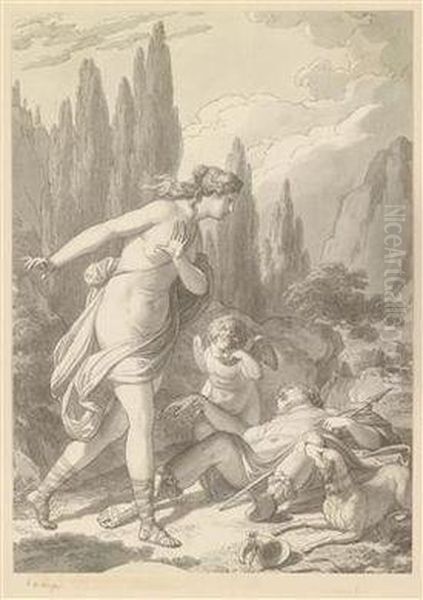 Venus And Adonis - view 1