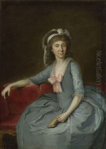 Damenbildnis by Johann Baptist the Elder Lampi