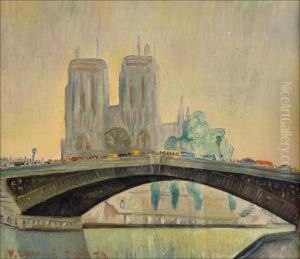 Notre Dame. by Vilho Lampi