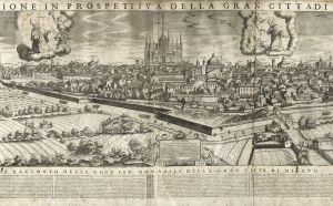 Nuova Descrittione In Prospettiva Della Gran Citta Di Milanomdcxl