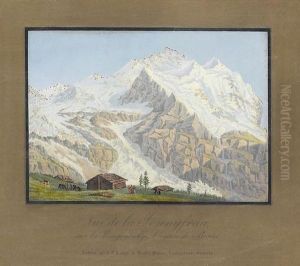 "vue De La Jungfrau, Sur La Wengen-alp, Canton De Berne"