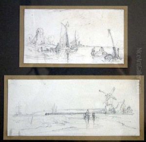 Drawings Coastal Landscapes Largest 2 X 4.75in by Richard Hume, Rev. Lancaster