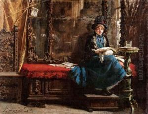 La Lettrice by Egisto Lancerotto