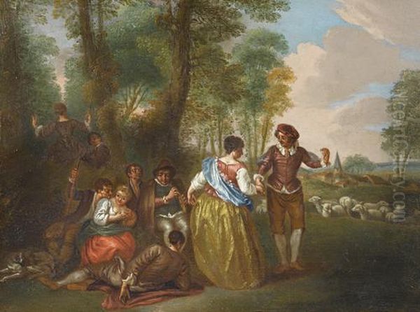 A Fete Champetre - view 1