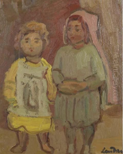 Portrait Of Two Girls - view 1