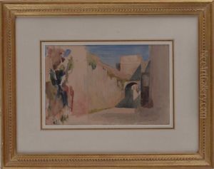 Port Of Tangiers by Charles Zacharie Landelle