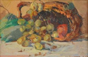 Natura Morta Con Frutta by Antonio G. Landi