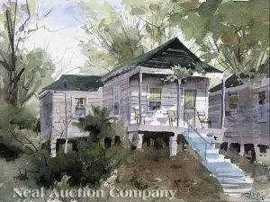 Mississippi Cabin by John Landis