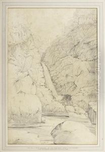 The Fall Of Petit Ballieu, On The Northern Coast Of St Vincen