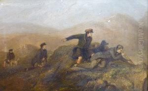 Looking For A Wounded Deer by Charles Landseer