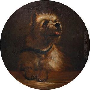 Study Of A Terrier by Sir Edwin Henry Landseer