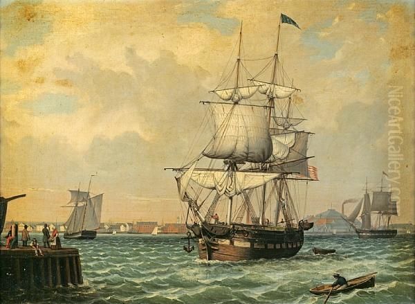 Shipping In A Harbor - view 1