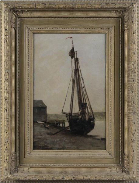 Boat In Harbor - view 1