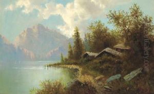 Seelandschaft by August Lang