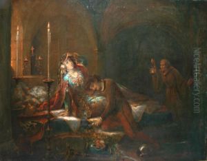Scene From Romeo And Juliet by Louis Lang