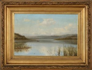 Scenery From The Lakes At Silkeborg