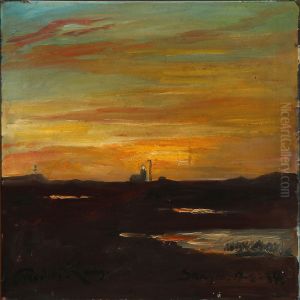 Sunset At Skagen, Denmark by Frederik Lange