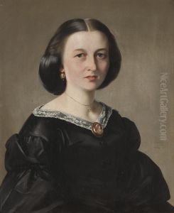 Portrait Meta Pfahl by Julius Lange
