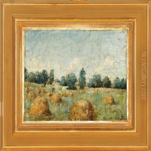 Harvest Scene by Niels Erik Lange
