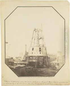 Cast-iron Lighthouse Under Construction
