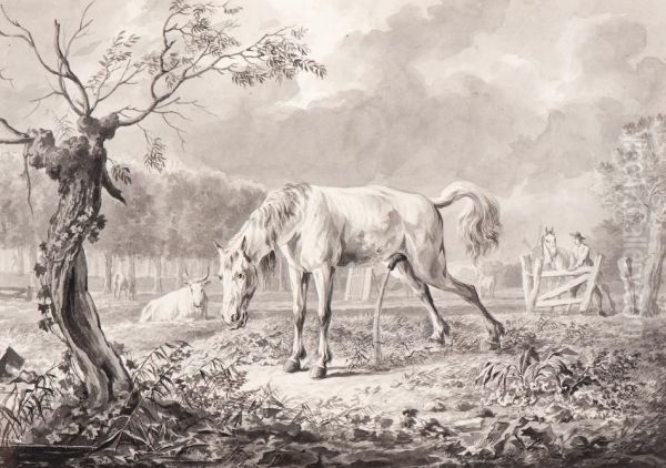 Urinating Horse - view 1