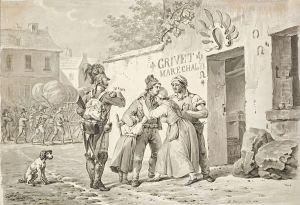 Der Abschied by Dirck Langendijk