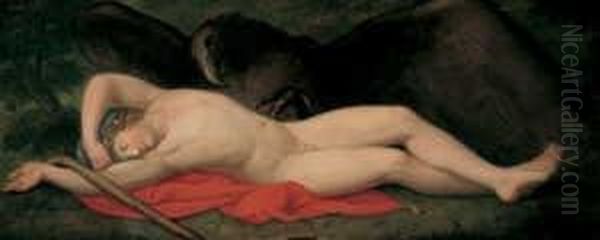 Signiert Und Datiert Unten Rechts: J.j. Langenhoffel 1802. - view 1