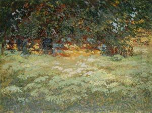 A Landscape With A House by Karel Langer