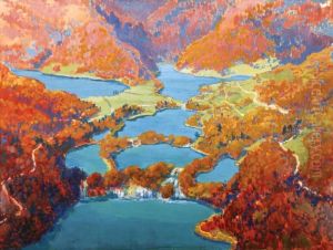 Plitvicka Jezera by Karel Langer