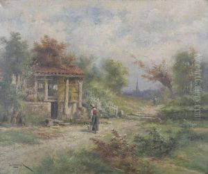 'le Chemin De Molonp se/auvergne' by Henri Langerock